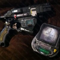 Fallout Nerf Blaster Vortex Proton mod and PIP-PAD prop